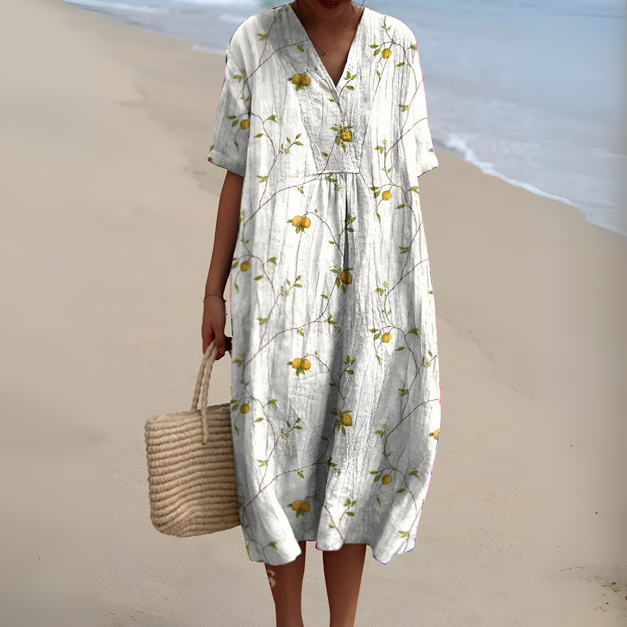 Nicole⢠| Summer Dress with Flowers