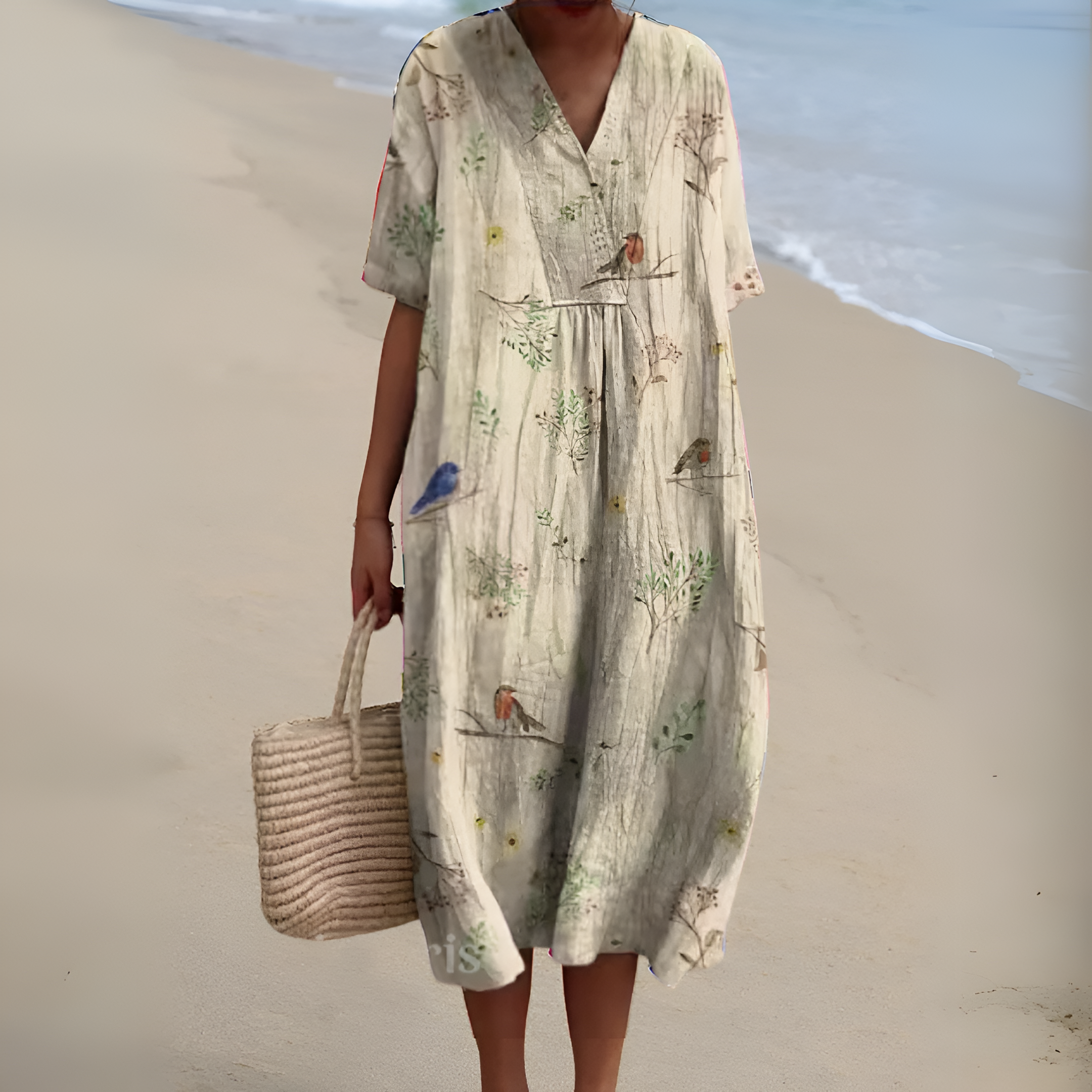 Nicole⢠| Summer Dress with Flowers