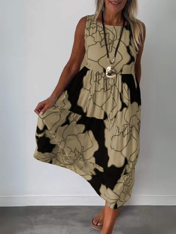 Elegant Floral Dress
