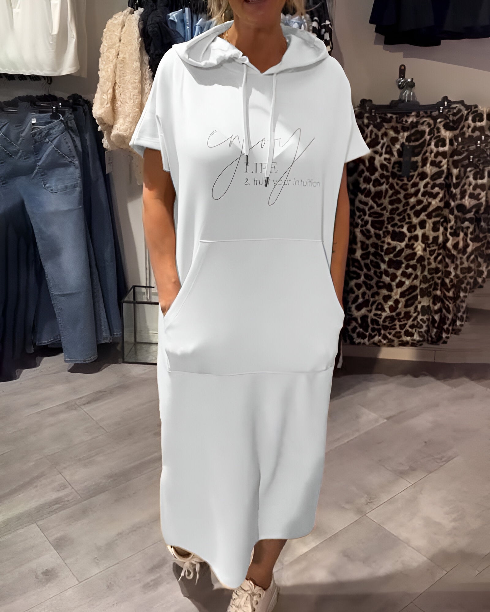 Saskia™ | Daily Hoodie Dress