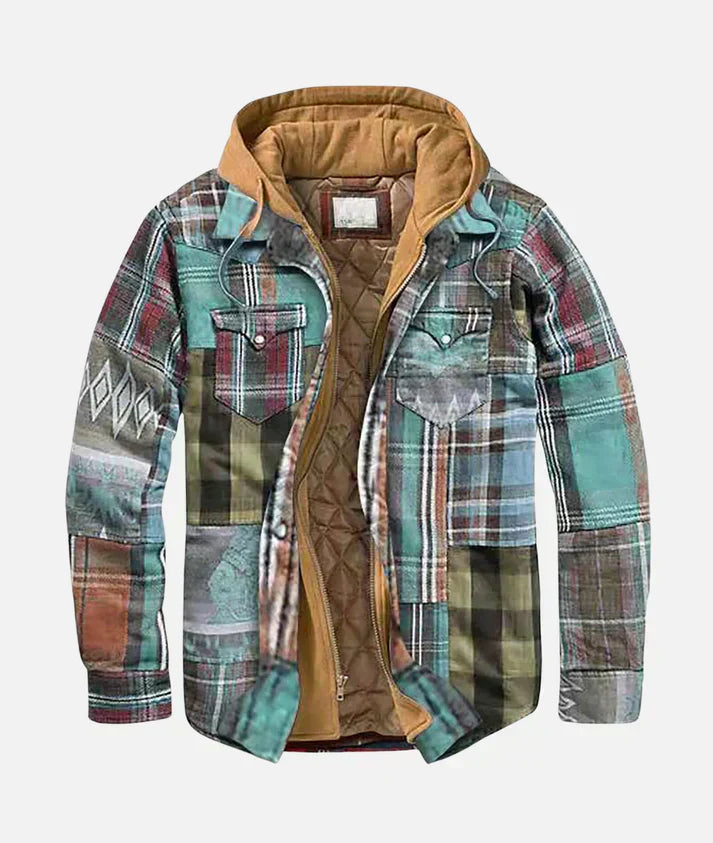Dave | Checked Patchwork Jacket™