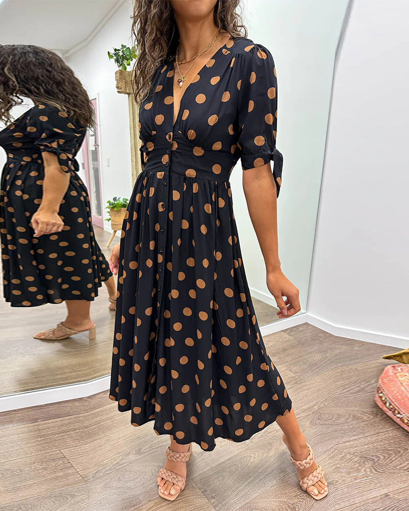 Monique™ | Elegant Dress with Sleeves