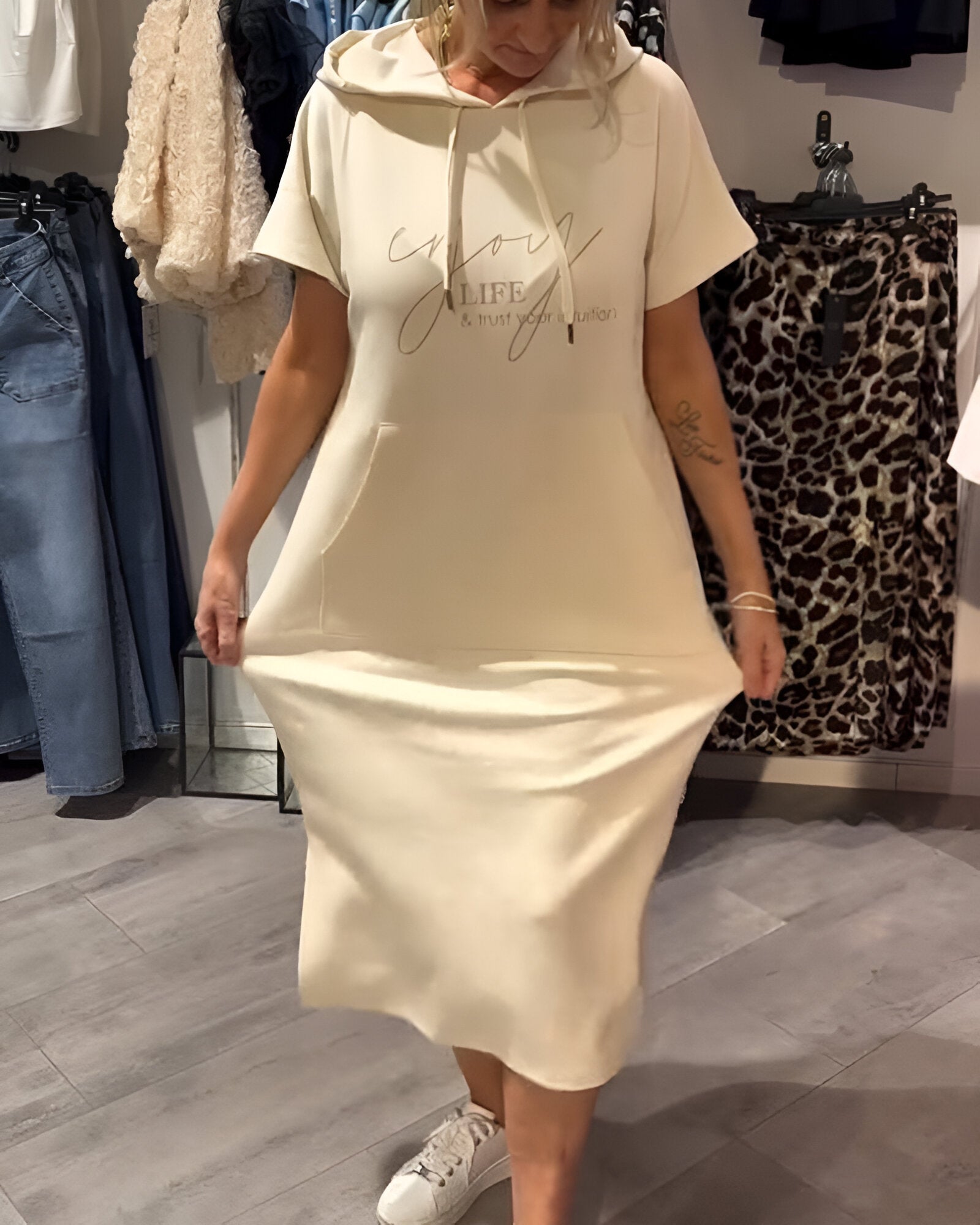 Saskia™ | Daily Hoodie Dress
