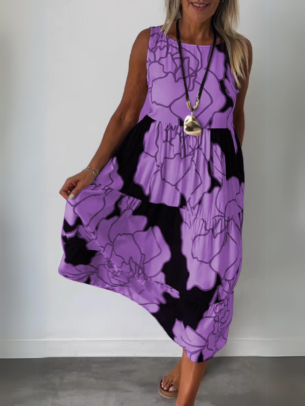 Elegant Floral Dress