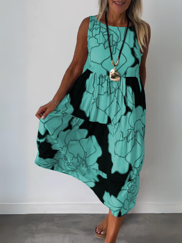 Elegant Floral Dress