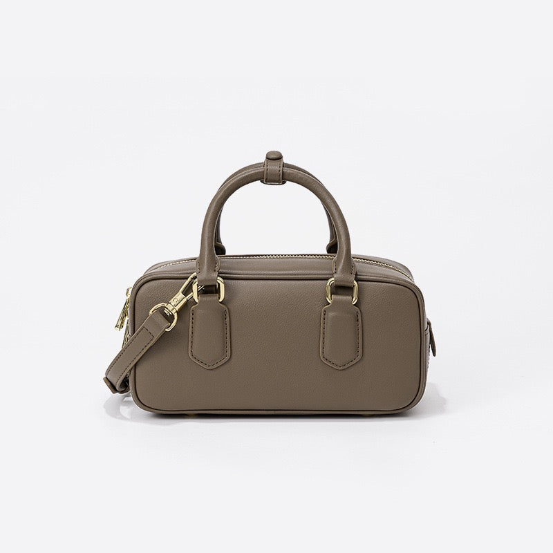 Vintage Crossbody Bag Made of Genuine Leather