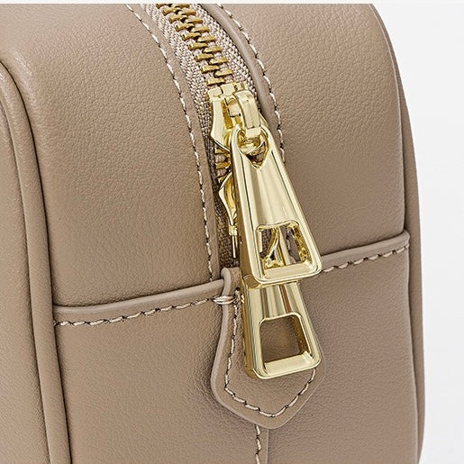 Vintage Crossbody Bag Made of Genuine Leather