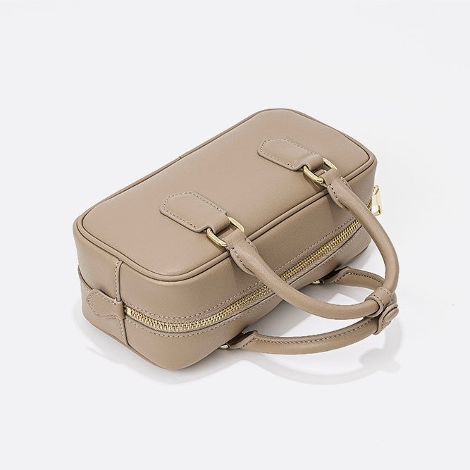 Vintage Crossbody Bag Made of Genuine Leather