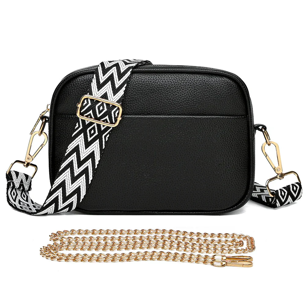 Zara | Fins Leather Shoulder Bag