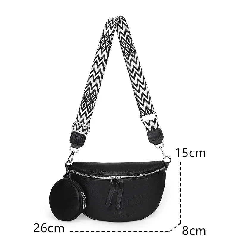 Hayley | Elegant Leather Shoulder Bag