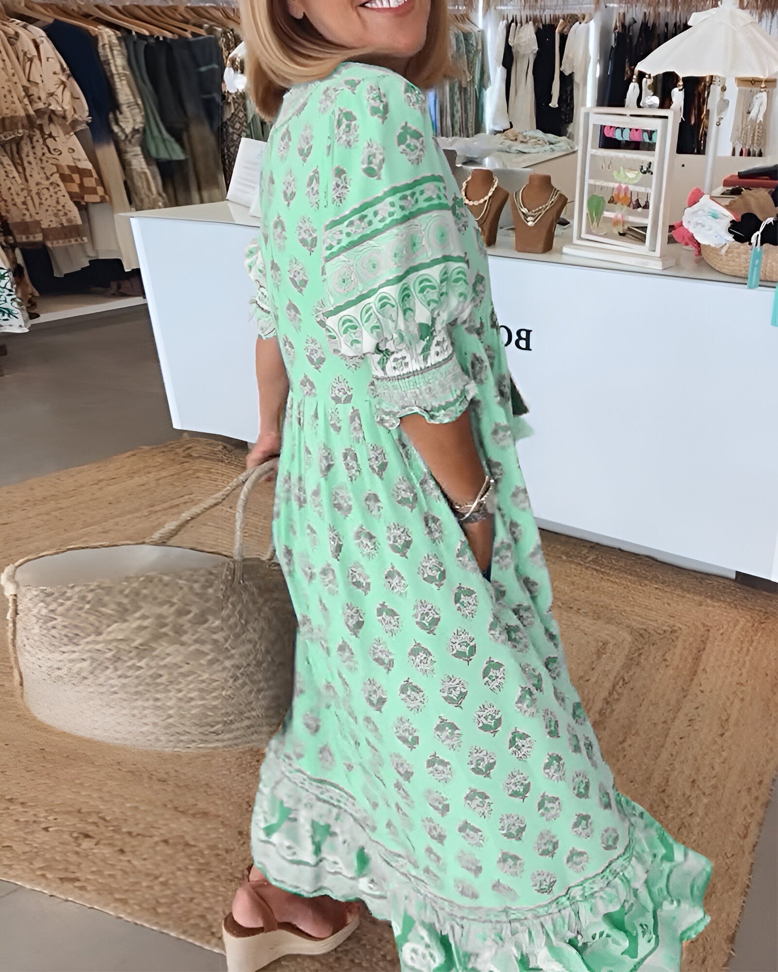Shimmering Summer Dress
