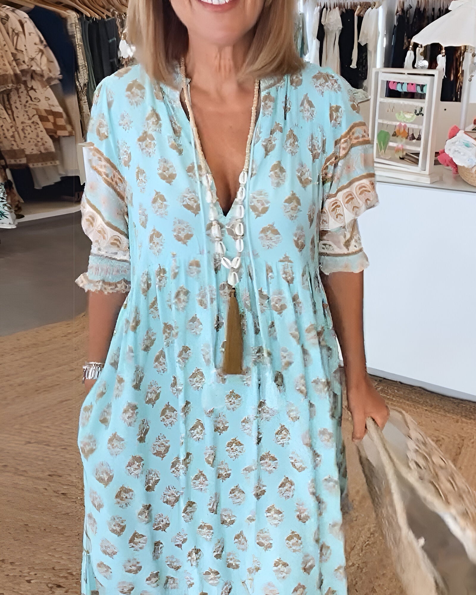 Shimmering Summer Dress