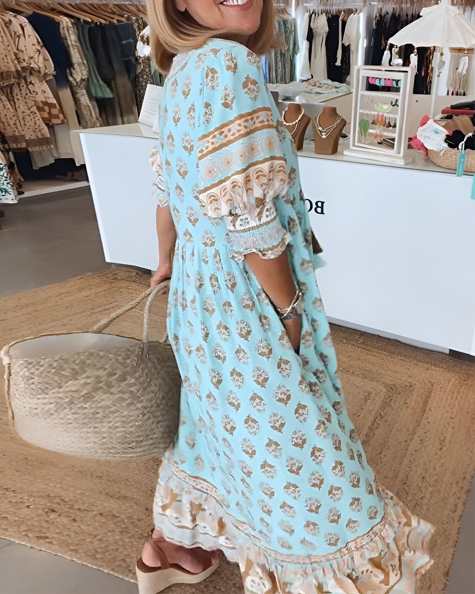 Shimmering Summer Dress
