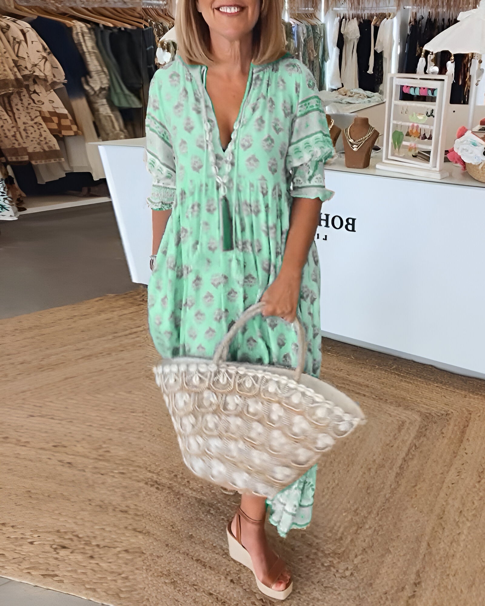 Shimmering Summer Dress