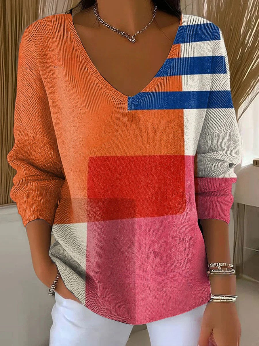 Benedetta – V-Neck Knit Sweater 3
