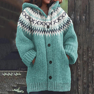Sofia™ - Knitted cardigan in wool