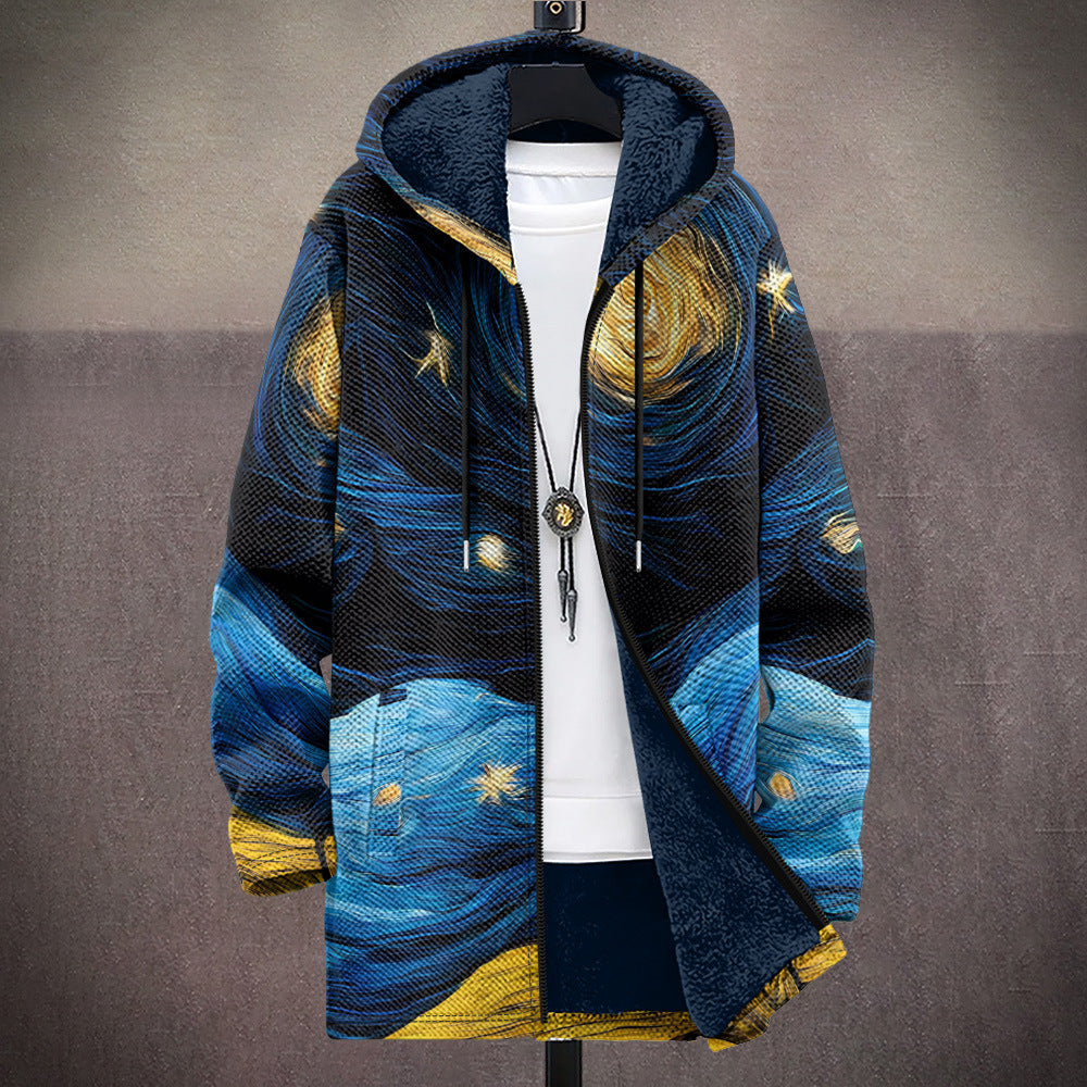 Frederik | Hooded Jacket Starry Night