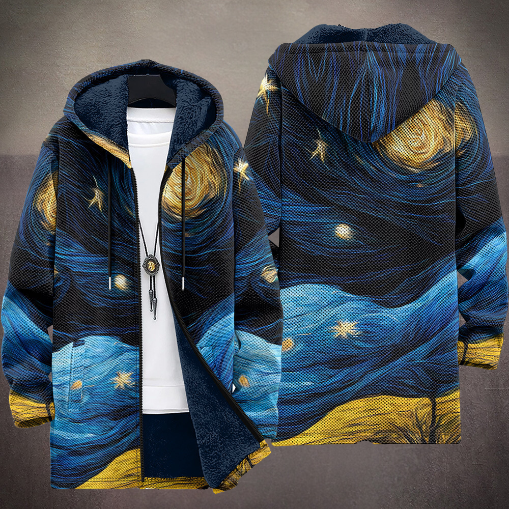 Frederik | Hooded Jacket Starry Night