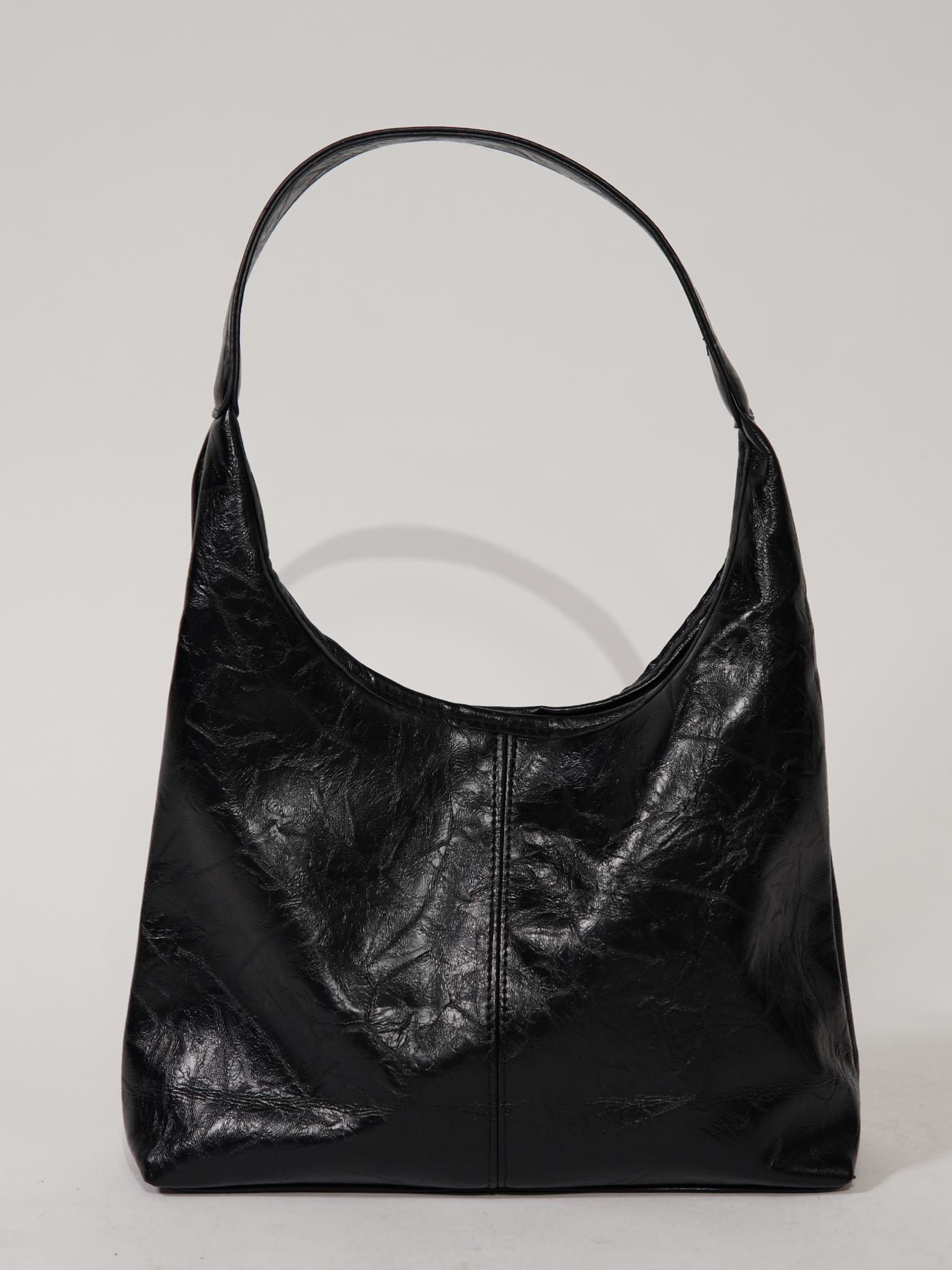 Jytte | Chic Black Hobo Bag