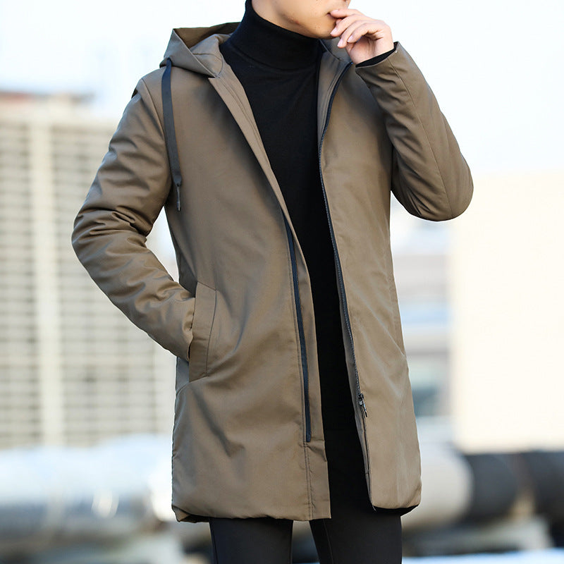 WINTER JACKET WITH HOOD FOR MEN