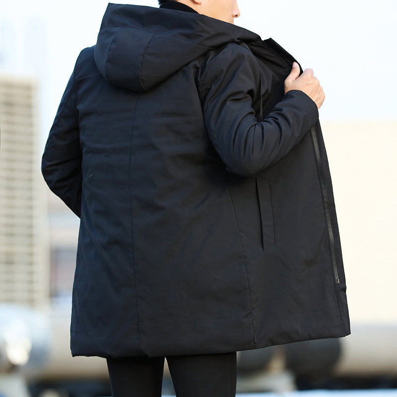 WINTER JACKET WITH HOOD FOR MEN