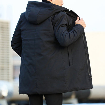 WINTER JACKET WITH HOOD FOR MEN