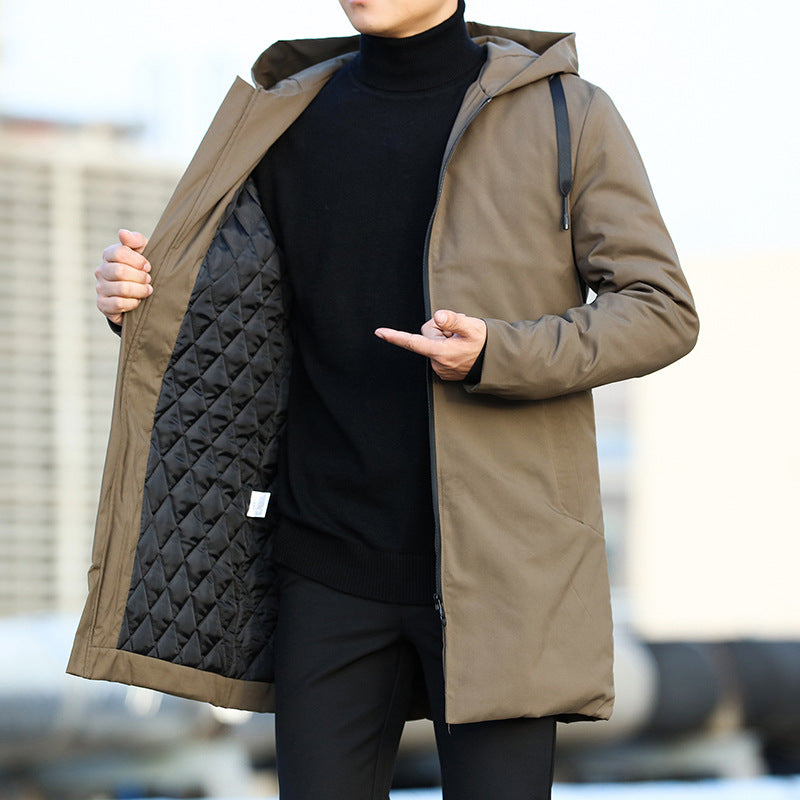 WINTER JACKET WITH HOOD FOR MEN