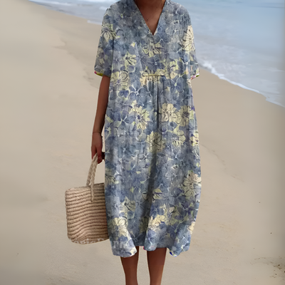 Nicole™ | Summer Dress with Flowers