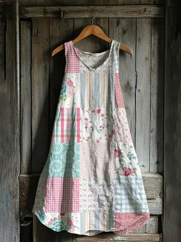 Rozali – Pastel Pattern Dress