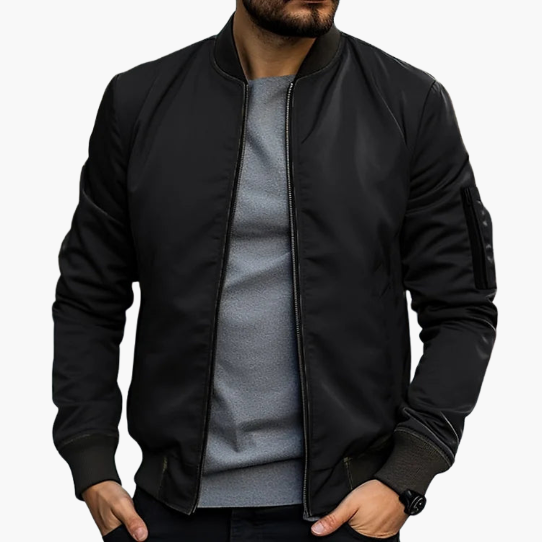 Valère™ | Classic Bomber Jacket for Men