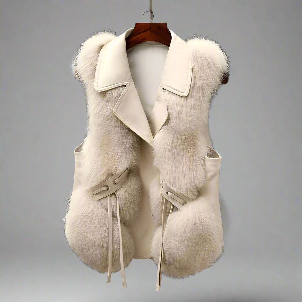 Rosella | Empress Vest in Faux Fur