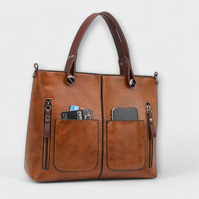 SERENIA™ – ELEGANT LEATHER BAG WITH TIMELESS APPEAL