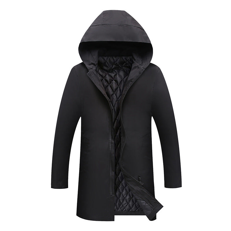 WINTER JACKET WITH HOOD FOR MEN