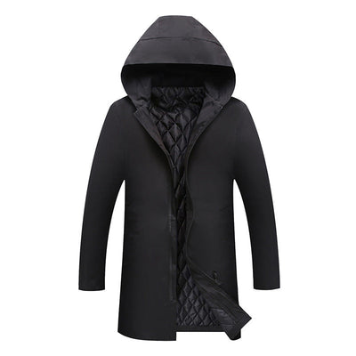 WINTER JACKET WITH HOOD FOR MEN