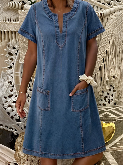 Anouk™ | Relaxed Denim Dress