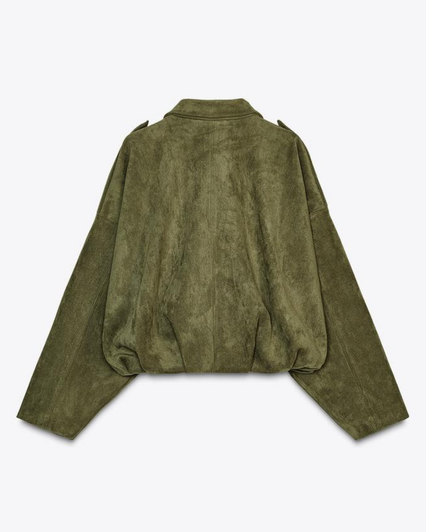 Mette™ | Suede Bomber Jacket