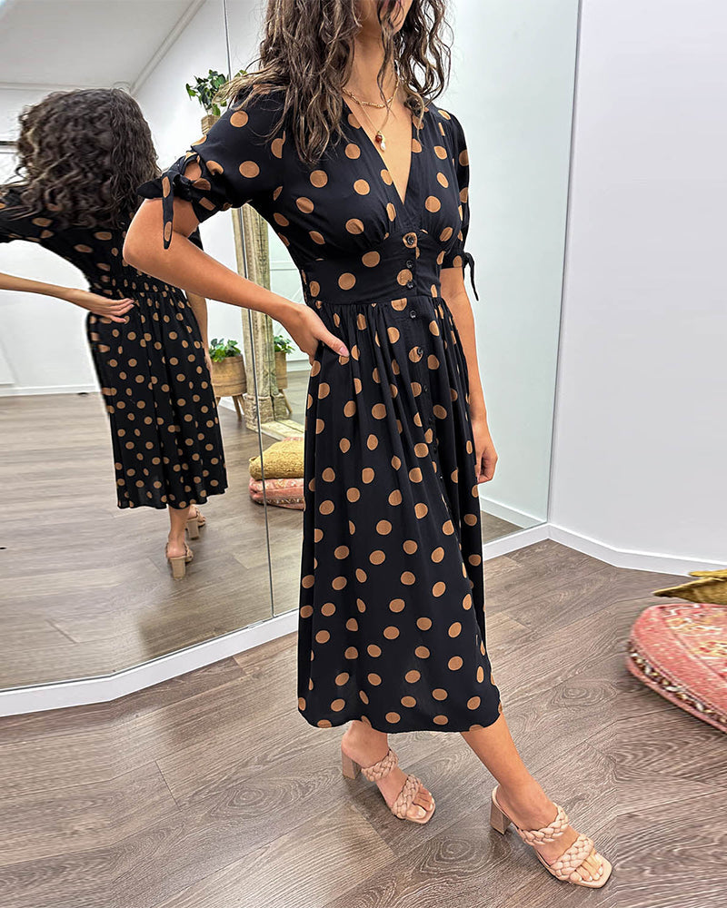 Monique™ | Elegant Dress with Sleeves