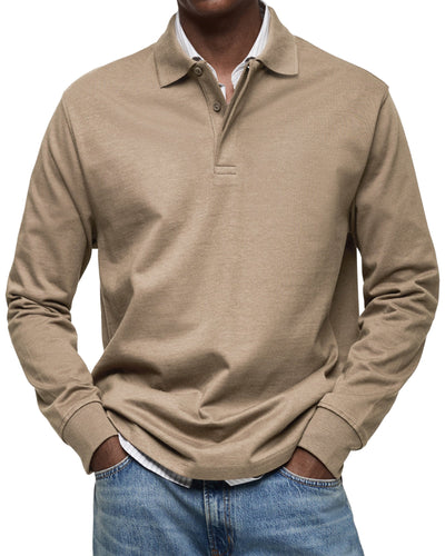 Tom | Long Sleeve Polo Shirt