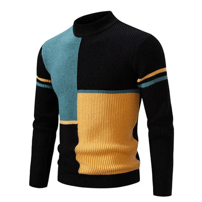 Colorblock Sweater