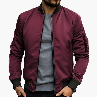Valère™ | Classic Bomber Jacket for Men