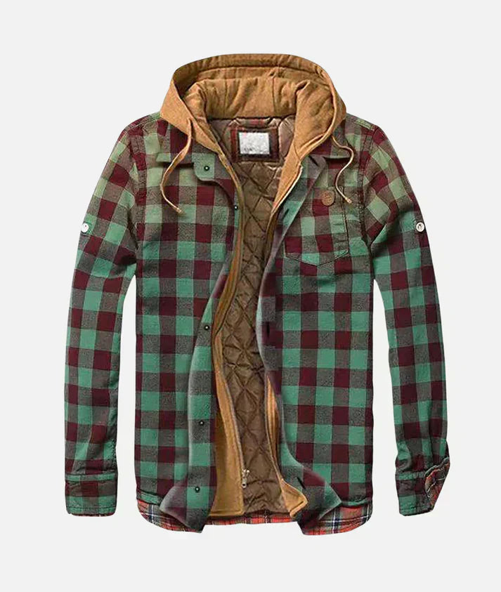 Šimon – Stylish and Characterful Plaid Patchwork Jacket