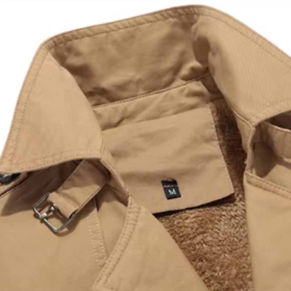 Chris | Elegant Padded Trench Coat