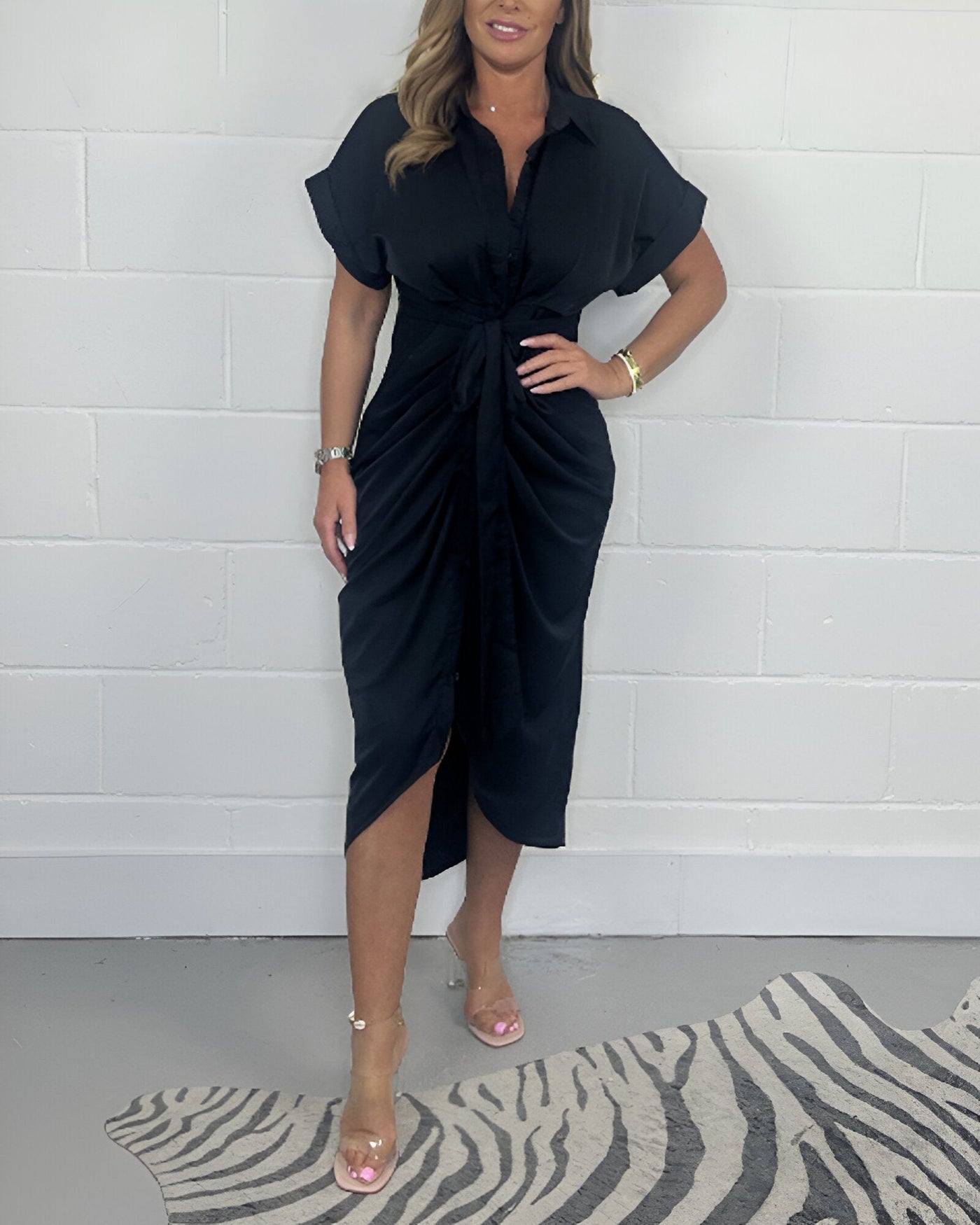 Valerie™ | Elegant Pleated Dress