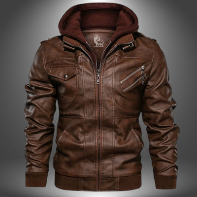 Zaros | Handcrafted Vintage Leather Jacket