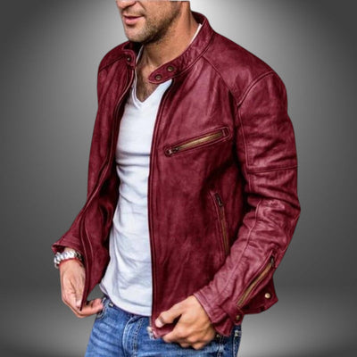 James | Men's Handcrafted Leather Jacket