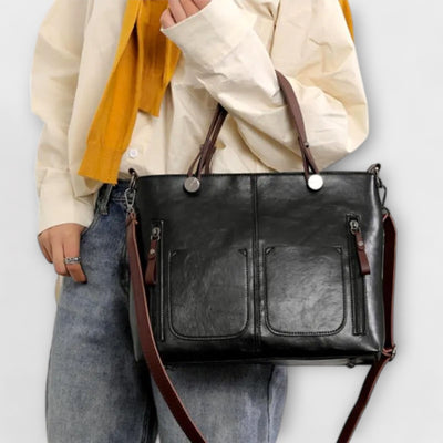 SERENIA™ – ELEGANT LEATHER BAG WITH TIMELESS APPEAL