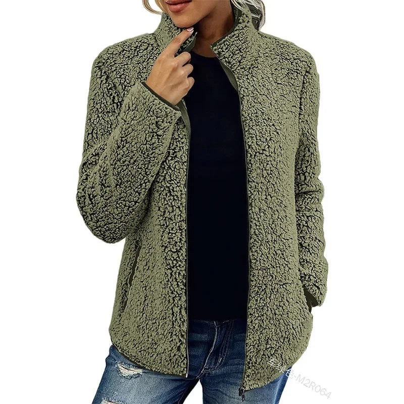 Sofia™ | Elegant Casual Fleece Jacket