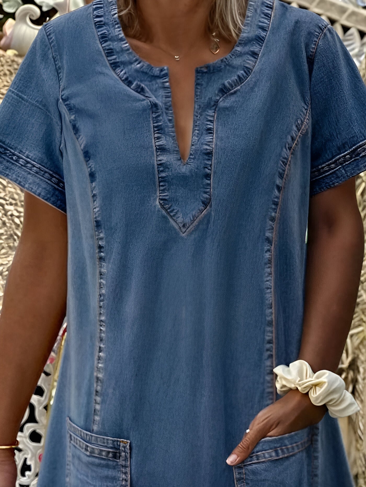 Anouk™ | Relaxed Denim Dress