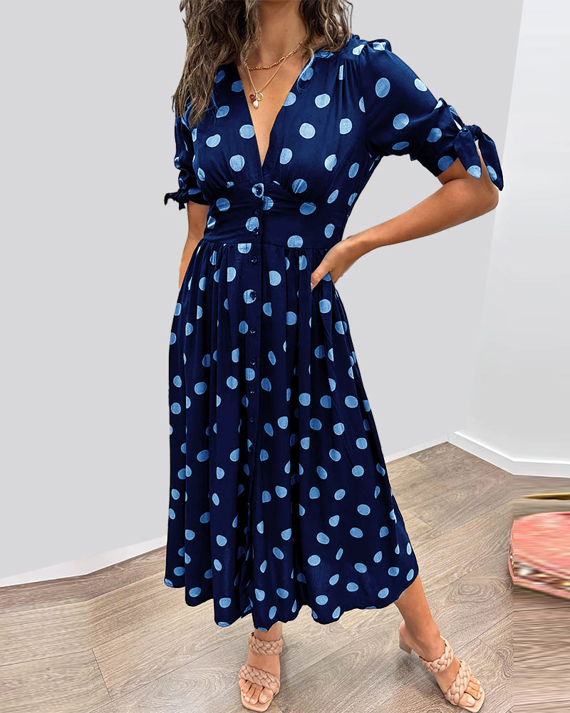 Monique™ | Elegant Dress with Sleeves
