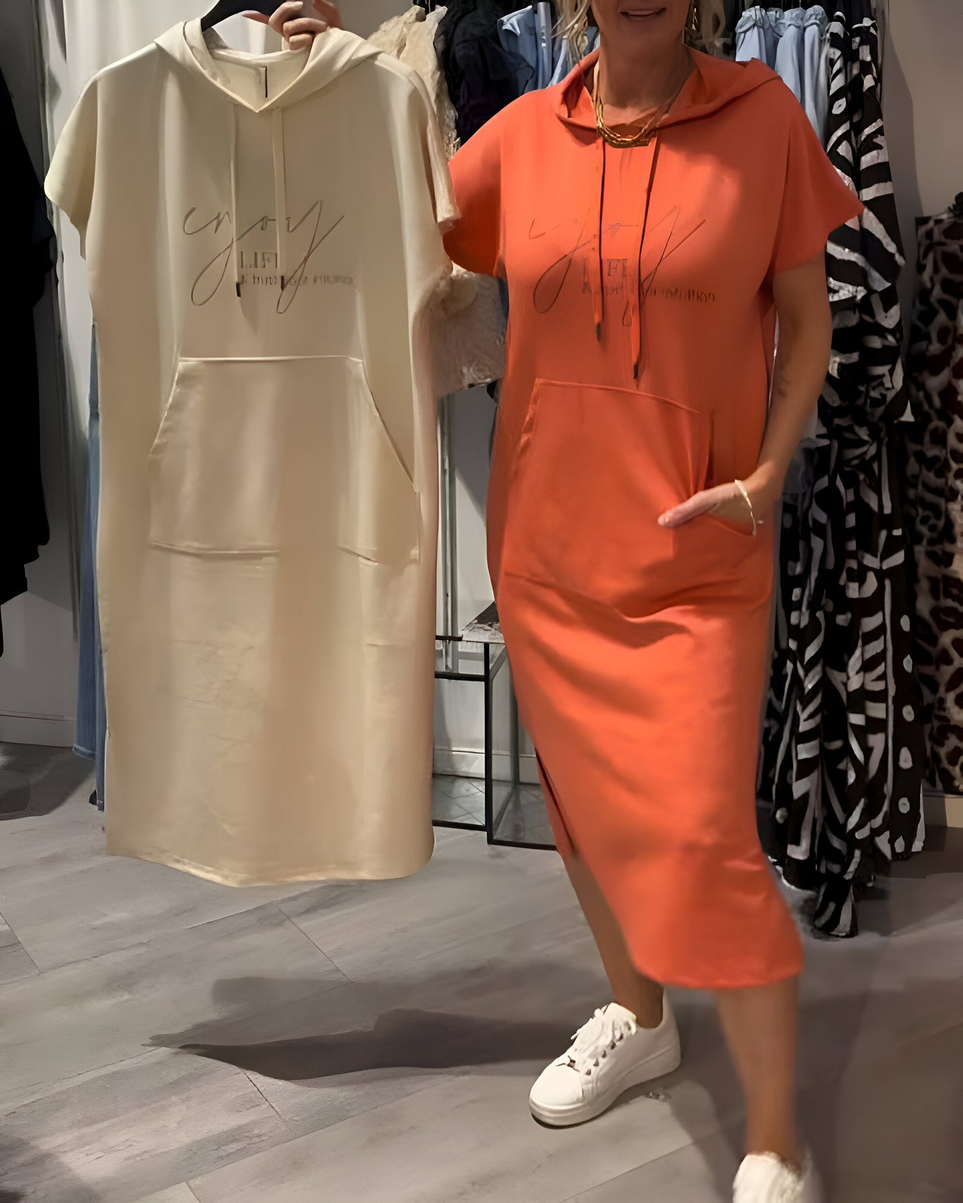 Saskia™ | Daily Hoodie Dress